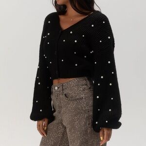 Pearl Embellished Sweater